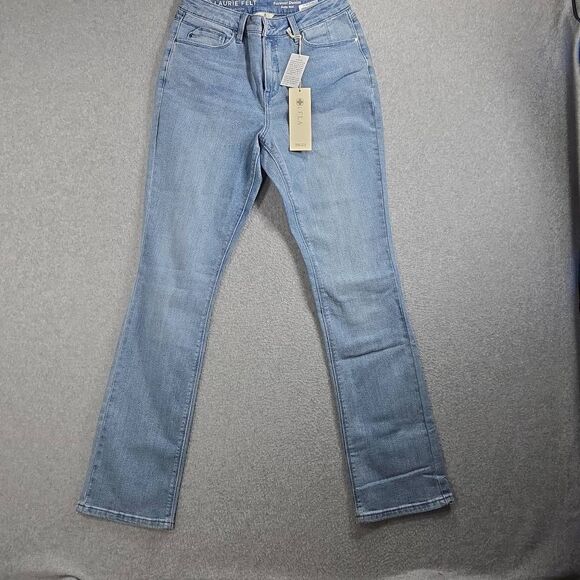 Laurie Felt Jeans Forever Denim Baby Bell 8 NEW Light Blue Bootcut - Picture 1 of 12